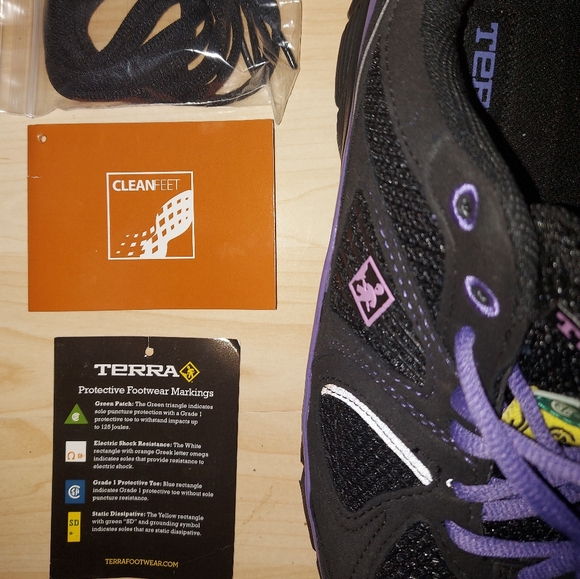 Terra Women's Pacer 2.0 Composite Toe Athletic Safety Work Shoe - Picture 4 of 11